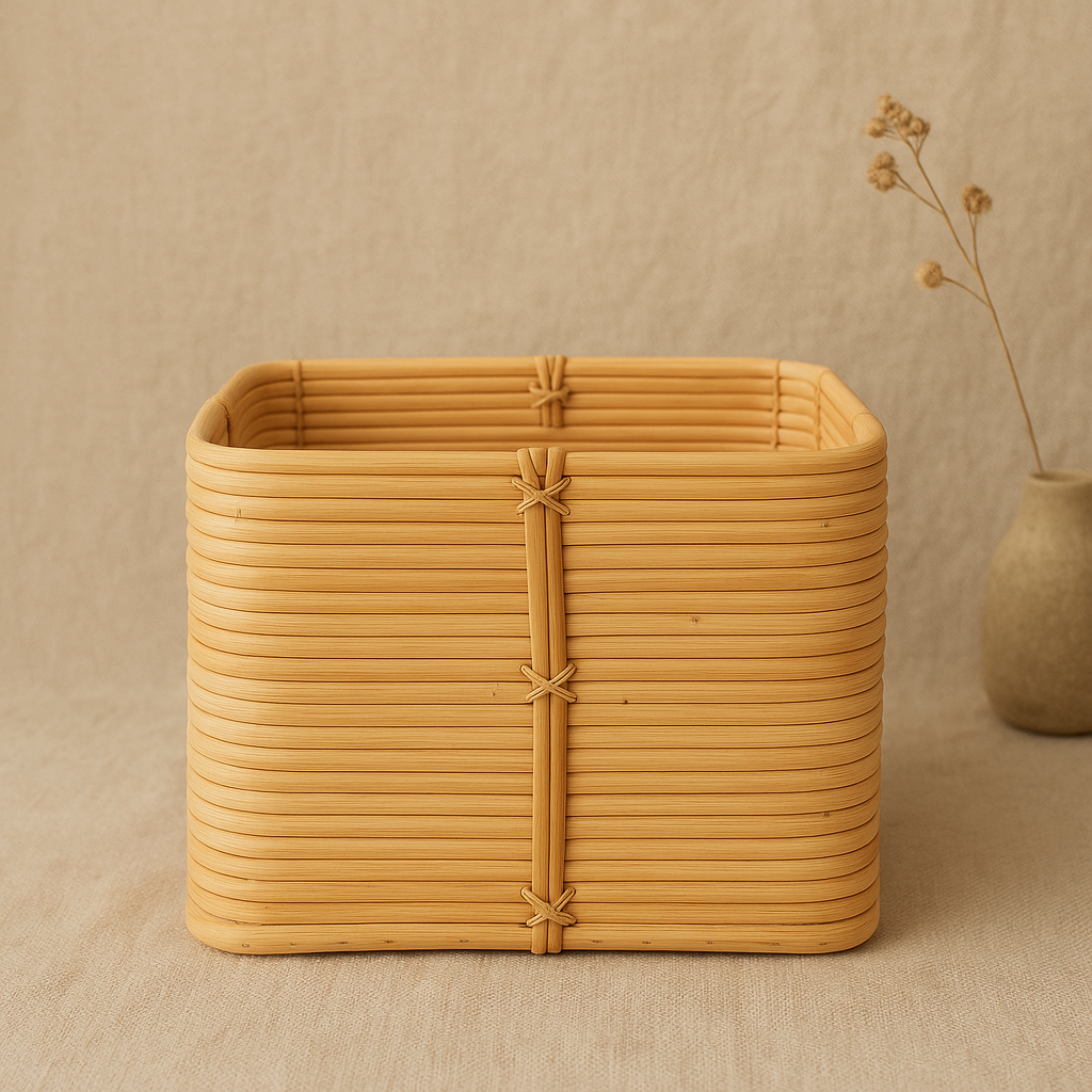 ReededBamboo Bin